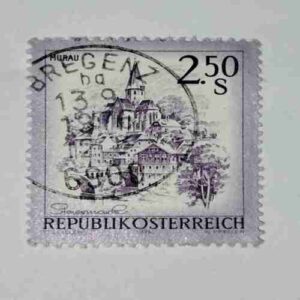 REPUBLIQUE 2.50S POSTAGE STAMP
