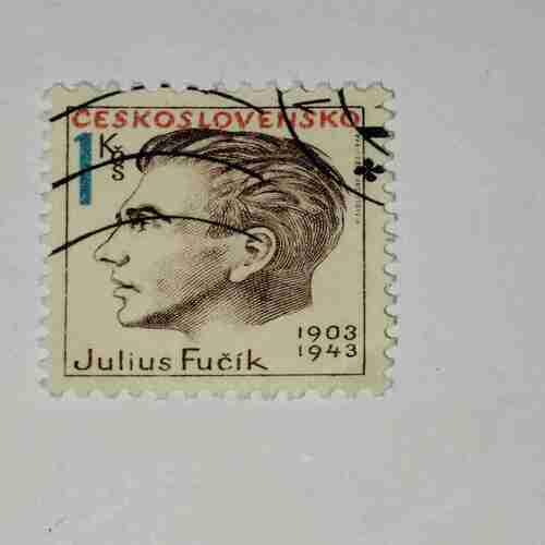 CESKOSLOVENSKO 1K POSTAGE STAMP , 1903-1943 CESKOSLOVENSKO 1K POSTAGE STAMP , 1903-1943