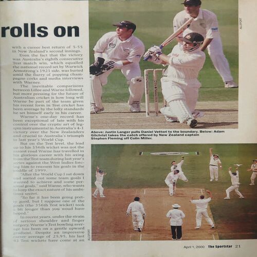 Document_26 Sportstar ( 1st April 2000 ) ( No Poster Inside )