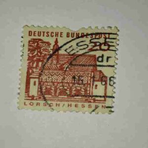 DEUTSCHE BUNDESPOST 20 POSTAGE STAMP DEUTSCHE BUNDESPOST 20 POSTAGE STAMP