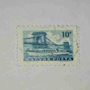 MAGYAR POSTA 10f POSTAGE STAMP MAGYAR POSTA 10f POSTAGE STAMP