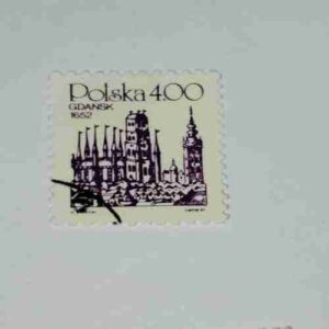POLSKA 4.00ZL KONARZEWSKI POSTAGE STAMP POLSKA 4.00ZL KONARZEWSKI POSTAGE STAMP