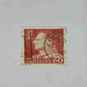 DANMARK 60 POSTAGE , KONGELIG STAMP DANMARK 60 POSTAGE , KONGELIG STAMP