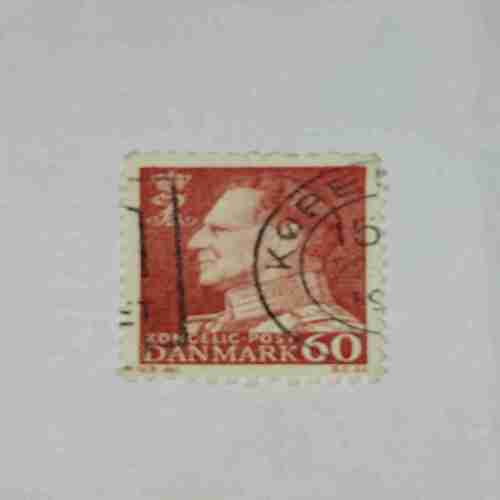 DANMARK 60 POSTAGE , KONGELIG STAMP DANMARK 60 POSTAGE , KONGELIG STAMP