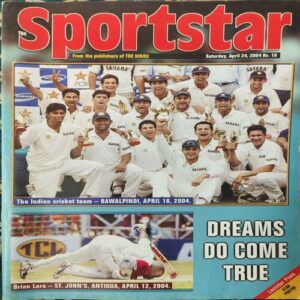 Sportstar ( 24th April 2004 ) ( No Poster Inside )