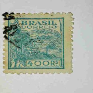 BRASIL 400rs POSTAGE , CORREID STAMP BRASIL 400rs POSTAGE , CORREID STAMP