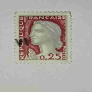 REPUBLIQUE FRANCAISE 0,25 POSTAGE STAMP REPUBLIQUE FRANCAISE 0,25 POSTAGE STAMP