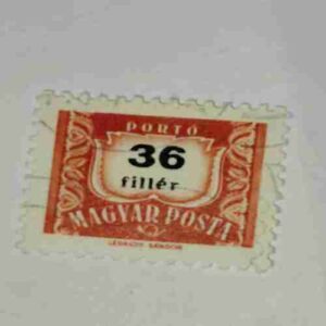 MAGYAR POSTA 36f POSTAGE STAMP