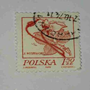 POLSKA 150ZL KONARZEWSKI POSTAGE STAMP POLSKA 150ZL KONARZEWSKI POSTAGE STAMP