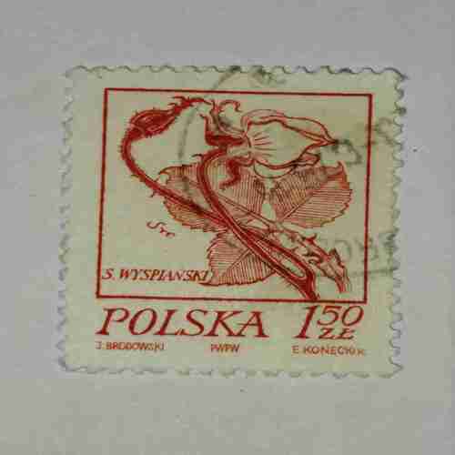 POLSKA 150ZL KONARZEWSKI POSTAGE STAMP POLSKA 150ZL KONARZEWSKI POSTAGE STAMP