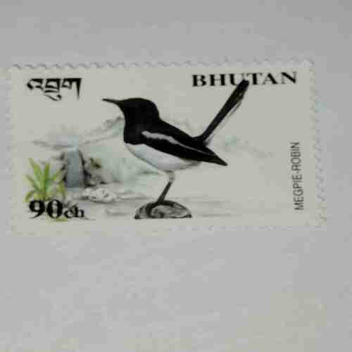 BHUTAN POSTAGE STAMP CH90 BHUTAN POSTAGE STAMP CH90