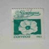 NICARAGUA 1.00$ POSTAGE STAMP , CORREOS 1983 NICARAGUA 1.00$ POSTAGE STAMP , CORREOS 1983