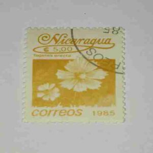 NICARAGUA 5.00$ POSTAGE STAMP , CORREOS 1985 NICARAGUA 5.00$ POSTAGE STAMP , CORREOS 1985