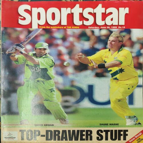 Sportstar ( 26th June 1999 ) ( No Poster Inside ) Sportstar ( 26th June 1999 ) ( No Poster Inside )