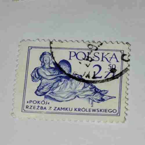 POLSKA 2.50ZL KONARZEWSKI POSTAGE STAMP POLSKA 2.50ZL KONARZEWSKI POSTAGE STAMP