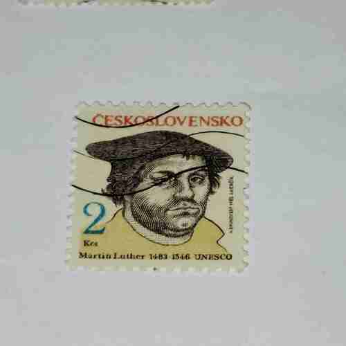 CESKOSLOVENSKO 2h POSTAGE STAMP CESKOSLOVENSKO 2h POSTAGE STAMP