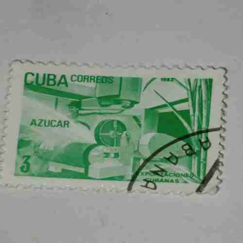 CUBA-CORREOS 3 POSTAGE STAMP CUBA-CORREOS 3 POSTAGE STAMP