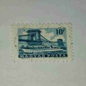MAGYAR POSTA 10f POSTAGE STAMP