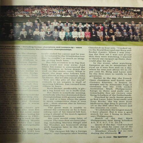 Document_41 Sportstar ( 15th JUly 2000 ) ( No Poster Inside )