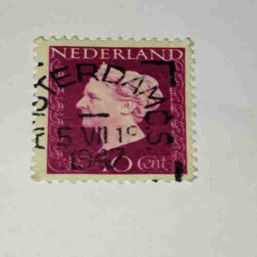 NEDERIAND 10C POSTAGE STAMP