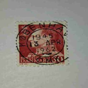 KONCELIC. POST DAMNARK 30 POSTAGE STAMP KONCELIC. POST DAMNARK 30 POSTAGE STAMP