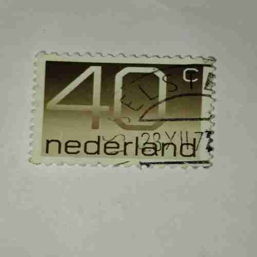 NEDERIAND 40C POSTAGE STAMP NEDERIAND 40C POSTAGE STAMP