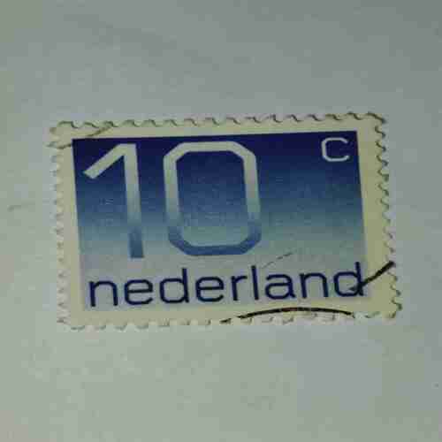 NEDERIAND 10C POSTAGE STAMP NEDERIAND 10C POSTAGE STAMP