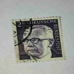 BUNDESPOST 2. POSTAGE STAM BUNDESPOST 2. POSTAGE STAM