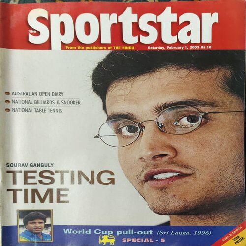 Sportstar ( 1st February 2003 ) ( No Poster Inside ) Sportstar ( 1st February 2003 ) ( No Poster Inside )