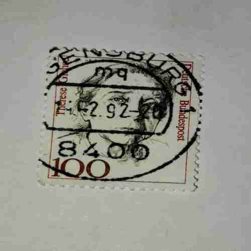 DEUTSCHE BUNDESPOST10 POSTAGE STAMP DEUTSCHE BUNDESPOST10 POSTAGE STAMP