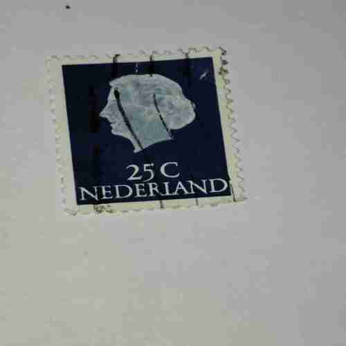 NEDERIAND 25C POSTAGE STAMP NEDERIAND 25C POSTAGE STAMP