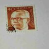 DEUTSCHE BUNDESPOST 40 POSTAGE STAMP DEUTSCHE BUNDESPOST 40 POSTAGE STAMP