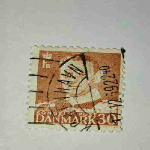KONCELIC. POST DAMNARK 30 POSTAGE STAMP KONCELIC. POST DAMNARK 30 POSTAGE STAMP