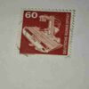 DEUTSCHE BUNDESPOST 60 POSTAGE STAMP DEUTSCHE BUNDESPOST 60 POSTAGE STAMP