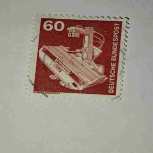 DEUTSCHE BUNDESPOST 60 POSTAGE STAMP