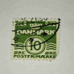 DANMARK 10 POSTAGE , KONGELIG STAMP DANMARK 10 POSTAGE , KONGELIG STAMP