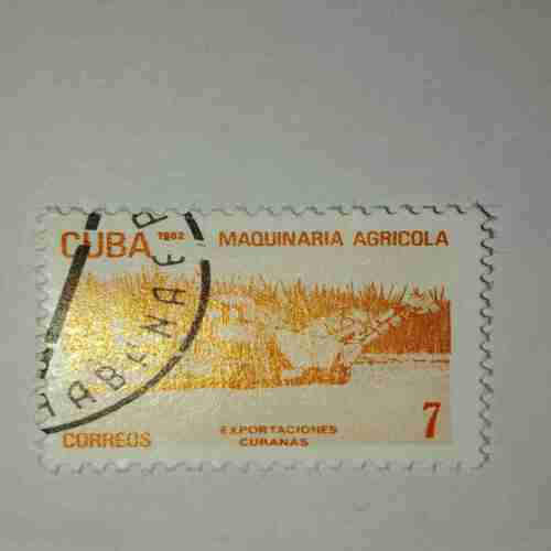 CUBA-CORREOS 7 , POSTAGE STAMP CUBA-CORREOS 7 , POSTAGE STAMP