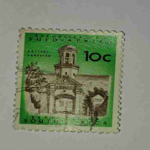 SOUTH AFRICA 10C POSTAGE STAMP SOUTH AFRICA 10C POSTAGE STAMP
