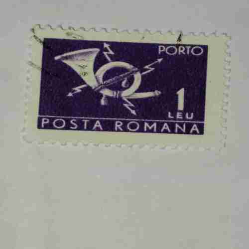 POSTA ROMANA STAMP 1L POSTA ROMANA STAMP 1L