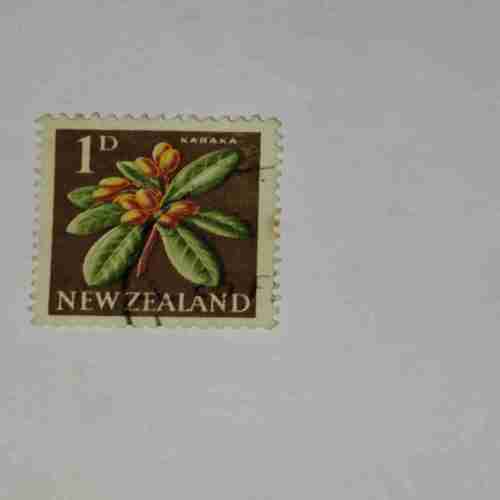 NEWZEALAND 1D POSTAGE STAMP