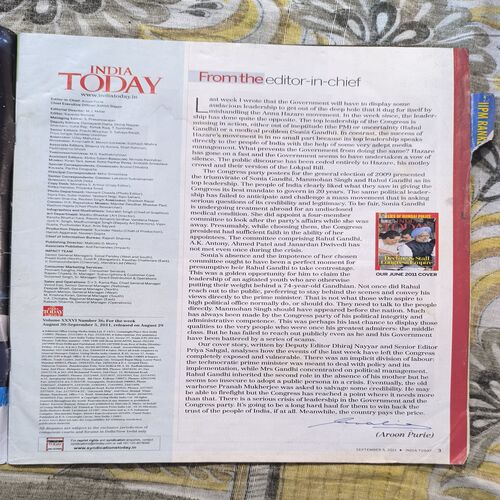 India Today ( September 2011 )