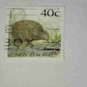 NEW ZEALAND 40Cent POSTAGE STAMP6 NEW ZEALAND 40Cent POSTAGE STAMP