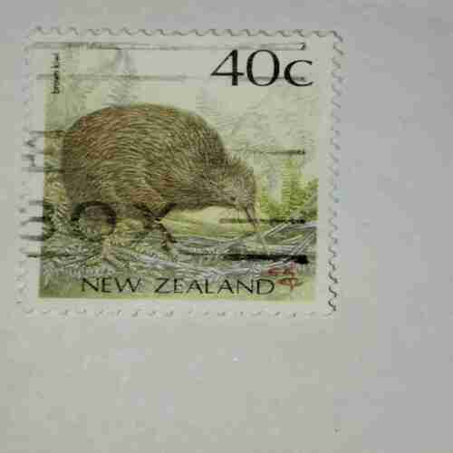 NEW ZEALAND 40Cent POSTAGE STAMP6 NEW ZEALAND 40Cent POSTAGE STAMP