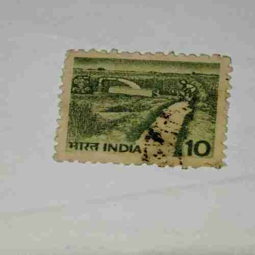 INDIA POSTAGE STAMP 10 INDIA POSTAGE STAMP 10