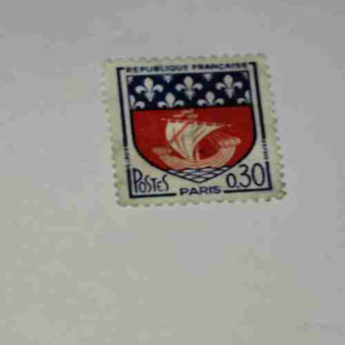 PARIS POSTAGE STAMP 0.30 PARIS POSTAGE STAMP 0.30