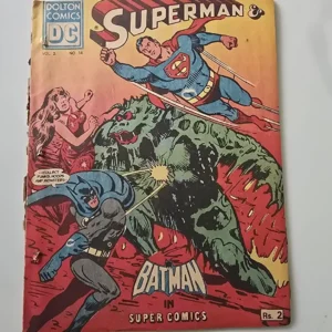 SUPERMAN & BATMAN IN SUPER COMICS