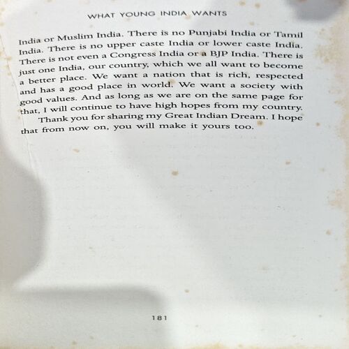 What Young India wants (pages 182)