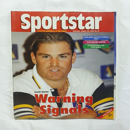 Sportstar ( August 2003 ) Sportstar ( August 2003 )