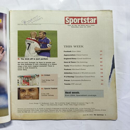 Sportstar ( June 2004 )