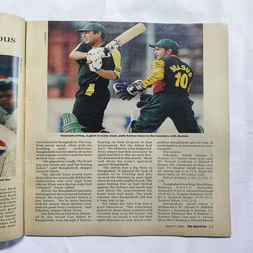 Sportstar ( June 2000 ) Sportstar ( June 2000 )